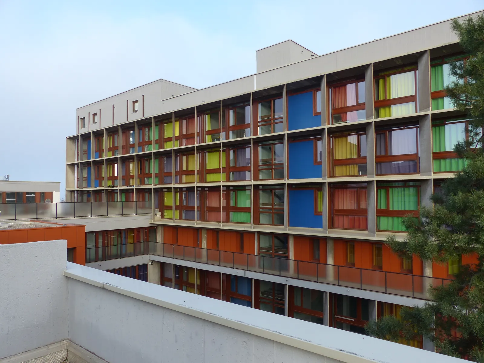 Bâtiment Clairvivre - vue extérieure